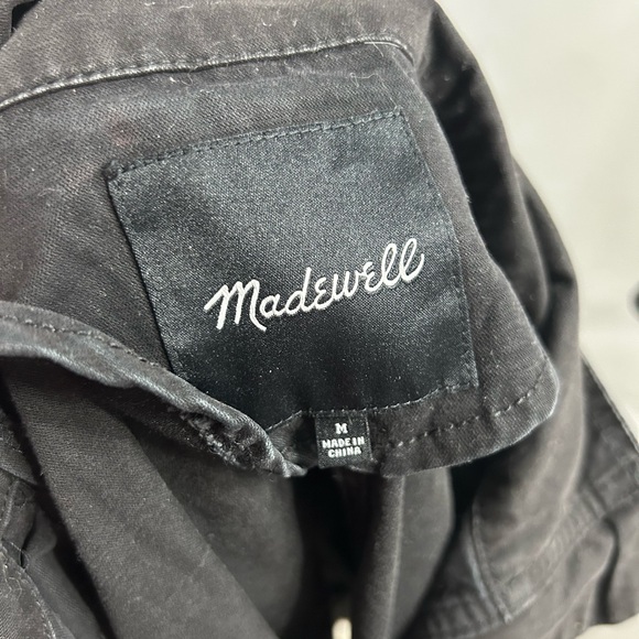 Madewell fleet jacket washed black - Picture 4 of 9
